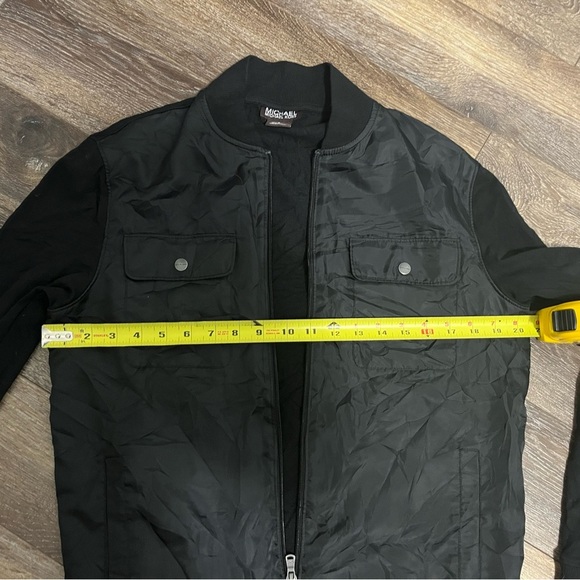 MICHAEL Michael Kors Men's Black Bomber Jacket - Picture 6 of 9